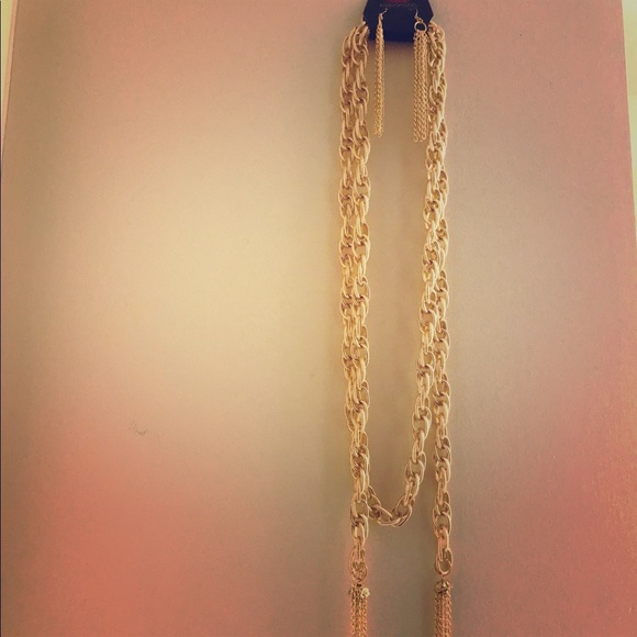 Gold Necklace and Earrings - Picture 1 of 1